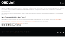 Tablet Screenshot of obdlink.com